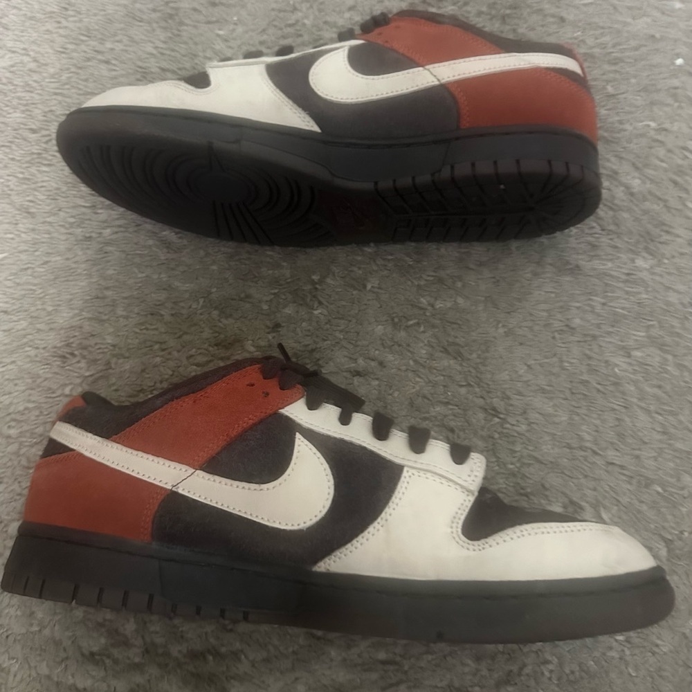 Pre Own Size 11.5 mens Nike Dunk Low Red Panda dunks - Picture 8 of 9